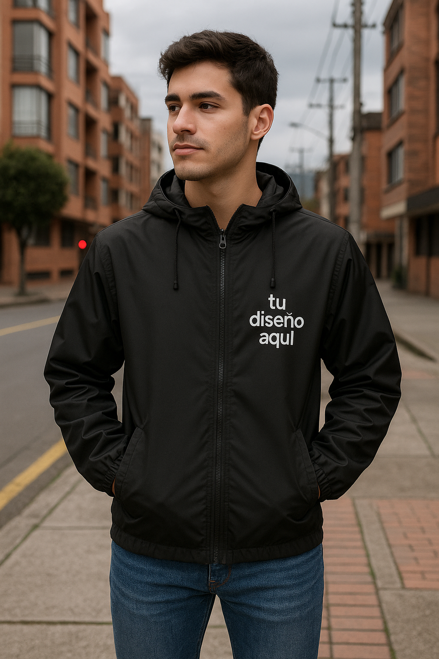 Chaqueta Rompevientos – Personalizada para Empresas