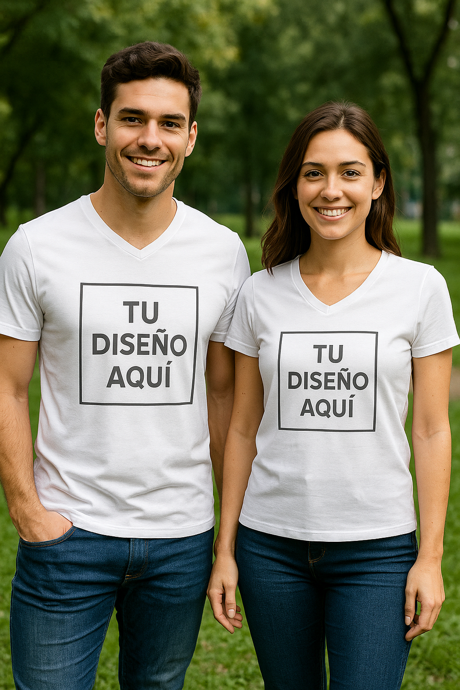 Camiseta Poliéster Blanca – Sublimación