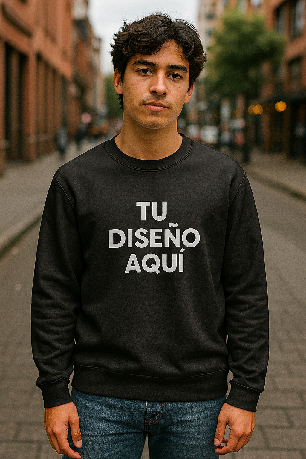 Buzo Sencillo Cuello Redondo – Personalizable