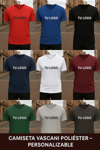 Camiseta Vascani Poliéster – Personalizable
