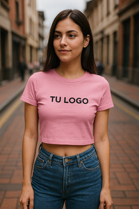 Crop Top Piel de Durazno – Personalizable