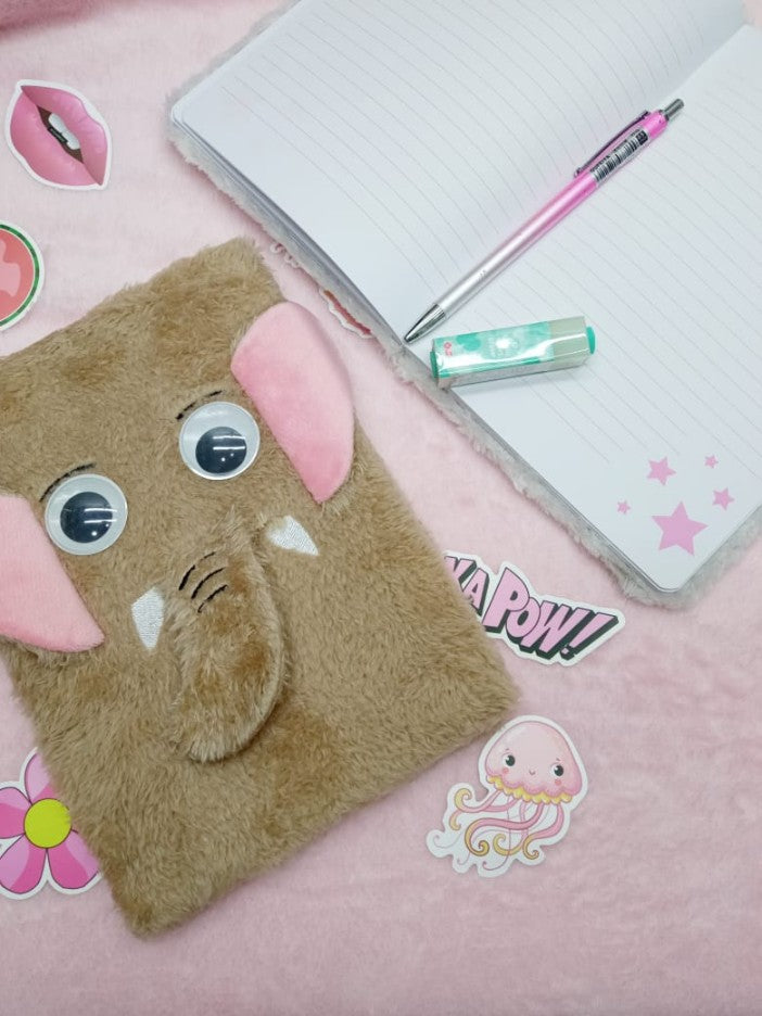 Agenda peluche elefante