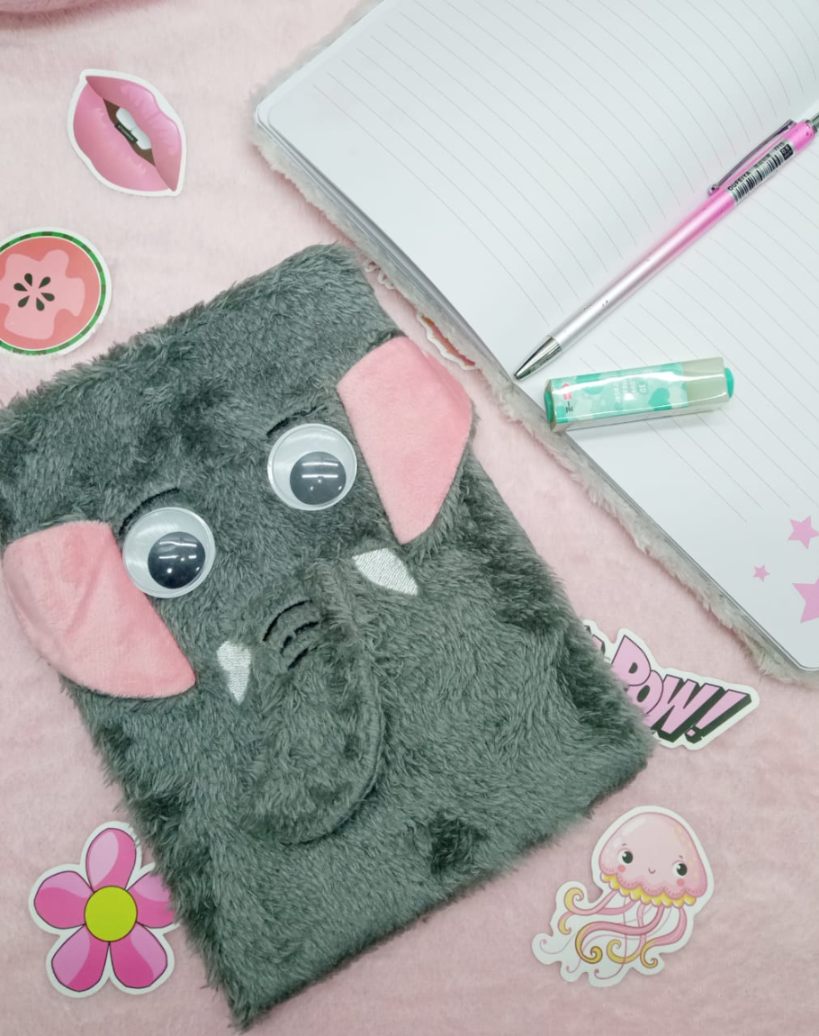 Agenda peluche elefante